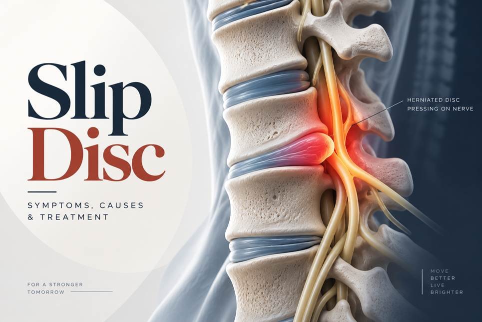 Slip Disc Symptoms, Causes, Treatment Overview